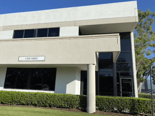 AirPartFinder by CSW Aero office and warehouse facility in Irvine, California